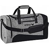 Erima Tasche Club 1900 2.0, schwarz/grau melange, M, 7232001