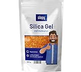 Silica Gel 2in1 für Filament - 900g Regenerierbar & mit Farbindikator - Trockenmittel für 3D-Druck-Perfektion
