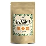 naturalie® | Basenpulver mit Basencitraten im Komplex | reich an Calcium, Magnesium, Kalium und Zink | laborgeprüfte Qualität | 400 Gramm
