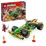 LEGO NINJAGO Lloyds Actionflitzer - Auto Bauspielzeug mit 2 Minifiguren für Rollenspiele, baubares Spielzeugauto für Kinder - Geschenk für Jungen und Mädchen ab 7 Jahren 71828