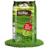 Verdurmax 5 kg Rasendünger Frühling & Sommer - Langzeit Rasendünger mit Stickstoff für 250m² saftig grünen Rasen - Hundeverträglich & tierfreundlich - Für Streuwagen geeignet