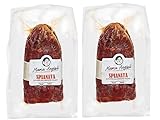 Mama Angioli 2 Stück Kalabrische Spianata scharf ca. 500g SPIANATA PICCANTE CALABRESE DI SUINO