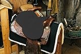 Engel Reitsport Lammfell Sattelsitzbezug Western Farbe anthrazit grau (Sabez 2, ohne Hornausschnitt/Horndurchlass)