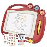 Magicat Zaubertafel Maltafel 8,5 Zoll I Kreatives Spielzeug-Set mit Stempeln & Stickern I Ideale Lernspielzeuge & kleine Geschenke für Kinder ab 3 Jahre