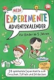 Mein Experimente-Adventskalender - für Kinder ab 5 Jahren | 24 spannende Experimente mit den Forscher-Wichteln | Forschen, Tüfteln und Entdecken - mit einfachen Dingen aus dem Haushalt