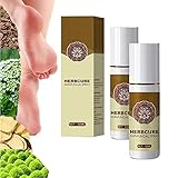 ZZAMG 2 Stück Fußpilz-Schutzspray, Fungal Combat Feet Spray, Verhindert Juckreiz, Antitranspirant Fußgeruch Eliminator für Damen und Herren