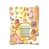 AKTAP Märchengeschenke Prinzessin Pocahonta Lesegeschenk Pocahonta Fans Buchhülle für Leser Always Remember You're Braver (Pocahonta Buchhülle)