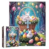 Ei Rätsel | 1000 Teile Feiertag Legespiel | Frühlingslandschaft Puzzle,Für Frauen Männer Familienfeiern Spielabend Geburtstag Büro Zuhause Wohnzimmer Wohnung Party Wochenend Spaß