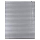 Sonnenschutz-HH - Aluminium Jalousie Standard 95 x 160 cm silber / 95x160 cm/Alu-Jalousie Jalousette Fensterjalousie