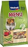 Vitakraft Menu Vital, Hamsterfutter, mit Gemüse, mit Nüssen, mit lebenswichtigen Vitaminen und Mineralien, ohne Zusatz von Zucker (1x 1kg)