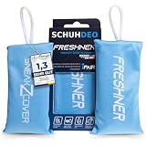 Freshner Schuhdeo gegen Fußgeruch und Schweißfüße | Geruchsentferner und hinterlässt einen frischen Duft | Für Arbeitsschuhe, Sport-Schuhe und Sneaker