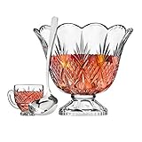 Godinger Silver Art Dublin Crystal 10 Piece Punch Set by