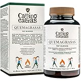 Abnehmen Tabletten Schnell - L Carnitin Kapseln Hochdosiert mit Grüner Tee, Glucomannan, Chrom, Garcinia, Vitamin C, B6 - Abnehmen schnell fettverbrenner - Fatburner - Natürliches Supplement - Vegan