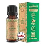 BIO Wimpernserum • 100% Natürlich • Wachstum Testsieger 2025 • Wimpern Wachstumsserum ohne Hormone mit 6 BIO Ölen • Lash Serum gegen Wimpernausfall • Längere, dichtere & vollere Wimpern • Öl Kosmetik