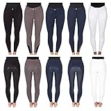 PFIFF Unisex Kinder 102897 Reithose, Schwarz, 158