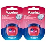 Vaseline Lip Therapy Rosy | Nährender Lippenbalsam für optimale Feuchtigkeitsversorgung | Doppelpack (Rosy (2 Stück)