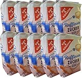 Gut&Günstig 10x Feiner Zucker Raffinade je 1kg Packung [10kg]