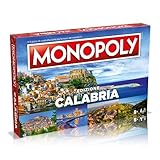 Winning Moves Monopoly I Borghi Più Belli d'Italia Calabria, Brettspiel, italienische Edition, Familienspiel, ab 8 Jahren, Einheitsgröße (WM04352-ITA-6)