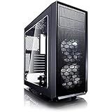 Fractal Design Focus G Black Window, PC Gehäuse (Midi Tower mit seitlichem Fenster) Case Modding für (High End) Gaming PC, schwarz
