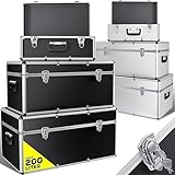 Masko® 3er SET Alu Boxen | Alubox | Alukiste | Werkzeugkoffer | Werkzeugkasten | Transportbox | Werkzeugkiste | Lagerbox NEU Werkzeug Box |
