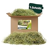 napfpower 5 kg Heu direkt vom Hof | 1. Schnitt Wiesenheu aus Bayern | hochwertiges & unbehandeltes Heu für Futter & Einstreu von Kaninchen, Hamster, Meerschweinchen & Hasen