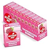 Pit Hoffmann Traubenzucker – Active Pit Traubenzucker-Bonbons Himbeere, schnelle Energie für Sportler & Denker, ideal für unterwegs – 10er-Multipack 10 x 35 g