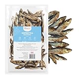 Gaczoo - Sprotten für Hunde Getrocknet - Getrockneter Fisch für Hund - 100% Trockenfisch, Hundeleckerli, Trainingsleckerli - ohne Zusätze, reich an Omega 3, Fettarm - 200g