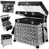 Roy Fishers Sitzkiepe mit 2 Laden/Angelkiste, Angelkoffer, Sitzbox, Angelbox, Angelsitz, Angeln