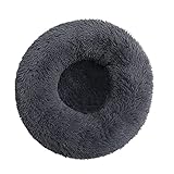 Katzenbett Hundebett Hundebett für Katzen rund weicher Plüschrund für Haustiere Katzen weiches Bett (40cm) für bis zu 3 kg kleine Haustiere