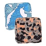 COLLBATH 2 Stk Taschenzubehör Kosmetiktasche Aus Segeltuch Kleiner Beutel Durchsichtige Kosmetiktasche Produkte Hygienische Aufbewahrungstasche Geldbörse Bauchtasche Baumwolle
