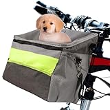 Hunde-Fahrradkorb – Haustierkorb-Fahrradaufsatz, Tragbare Reise-Hundetragetasche | Bequemer, Weicher Katzen-Fahrradsitz, Outdoor-Tragekäfig Für Kleintiere, Haustier-Reisezubehör Für Kleine Katzen Und
