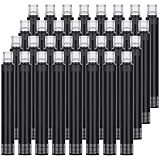 OFFCUP tintenpatronen schwarz, 32pcs Universal Füller Patronen 3,4 mm Bohrung Durchmesser, Ersatz-Patronen Tinte Nachfüllpatronen kompatibel mit gängigen Füllern