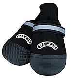 TRIXIE warm gefütterte und wasserabweisende Hundeschuhe 'Pfotenschutz Walker Care Comfort, L, 2 St., schwarz'- 19473