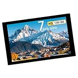 OAJABBGE Ultradünnes 7-Zoll Sekundärdisplay Mit 1280 X 800 Für Produktivitätssteigernde Tragbare Computerdisplays