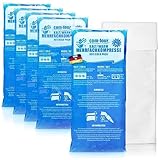 com-four® 5X Große Mehrfach-Kompresse 29 x 12 cm mit Vlies-Hülle, Warm und Kaltkompressen, Kühlpads - Kühlpack mikrowellengeeignet - Made in Germany (05 Stück - groß)