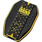 Safe Max Motorrad Rückeneinsatzprotektor Damen & Herren | Protektor Einsatz, höchste Schutzstufe, atmungsaktiv, extrem leicht- Gr. S, Gelb