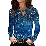 Tops Damen Sexy Damen-Sweatshirt, Grafik, Farbblock, Rundhals-Sweatshirts, Tierdruck, Oberteile für Frauen, Farbverlauf, Langarm-Shirts Vintage Tops