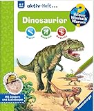 Wieso? Weshalb? Warum? aktiv-Heft - Dinosaurier (Malen, rätseln, basteln ab 4 Jahre - mit Stickern und Bastelbogen): Malen, Rätseln, Basteln. Mit Stickern und Bastelbogen