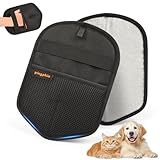 Waschbarer wiederverwendbarer Tierhaarentferner Handschuh für Hunde- & Katzenhaare – Elektrostatik Fellentferner für Wäsche, Kleidung, Sofa, Teppich & Autositz – Fusselentferner für Tierbesitzer