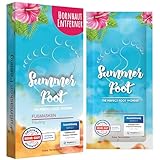 Summer Foot Premium Hornhaut-Entferner - Hornhaut Fußmaske für weiche Füße - Anti Hornhaut-Socken für effektive Fußpflege - dermatologisch getestet