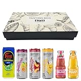 Cocktail 6er Tasting Box alkoholfrei - Pitu Caipirinha 330ml + Shatlers Exotic Ipanema Havanna Juicer Virgin Colada je 250ml Cocktail Plant Sportsman Strawberry 200ml Ready to Drink inkl. Pfand EINWEG