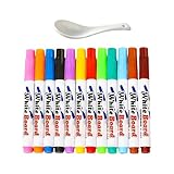 Générique Magisches Wasserstift-Set | Kritzelspielzeug 12 Farben | magische Filzstifte für Wasserzeichnungen für Kunst, für Jungen, Mädchen, Jugendliche, für die