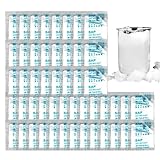 Urin Absorbierendes Pulver, 50 Packungen Tragbares Toiletten-Koagulationsmittel, WC-absorbierendes Gel, Urinbeutel Koagulant für Camping, Angeln, Reisen und Wandern
