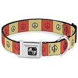 Buckle-down dc-w31698-wl Sicherheitsgurt für Hunde, Ruhe, Rot/Gelb/Blau