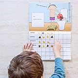 Mein Töpfchen-Kalender: Töpfchentraining Buch. Windelfrei mit Hilfe von Stickern. Töpfchen Belohnungstafel für trocken werden