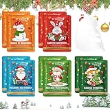 10 Stück Feuchtigkeitsmaske Gesicht,Haut Straffende Blatt Maske,Maske Für Tiefenhydratation,Gesichtsmasken Weihnachten Anti Falten Gesichtsmaske für Lifting,Straffen und Befeuchten