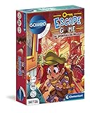 Clementoni Escape Game - Das geheimnisvolle Museum - Gesellschaftsspiel zum Knobeln & Rätseln inkl. Hinweiskarten und Requisiten - Familienspiel ab 8 Jahren 59227