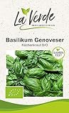 Basilikum Genoveser BIO Kräutersamen