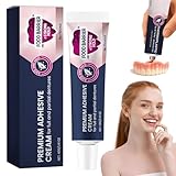 VRYNDH Allday Secure Haftcreme - Zahnprothesen Haftcreme mit starkem Halt, Langanhaltend und lebensmittelecht, Einfach anzuwenden und zu reinigen