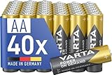 VARTA Power on Demand AA Mignon Batterien 40 Stück Vorratspack in umweltschonender Verpackung - smart, flexibel und leistungsstark - z.B. für Computerzubehör oder Taschenlampen [Exklusiv bei Amazon]